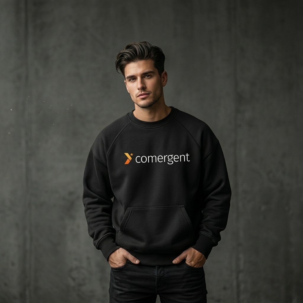 Comergent black sweatshirt