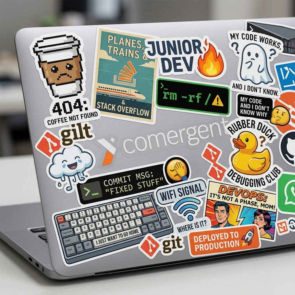 Laptop sticker