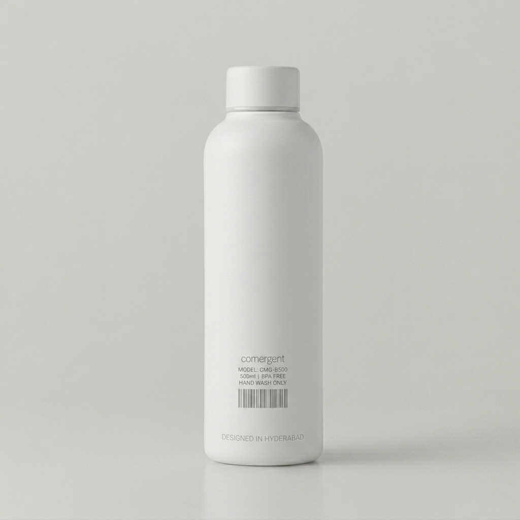 White Comergent bottle