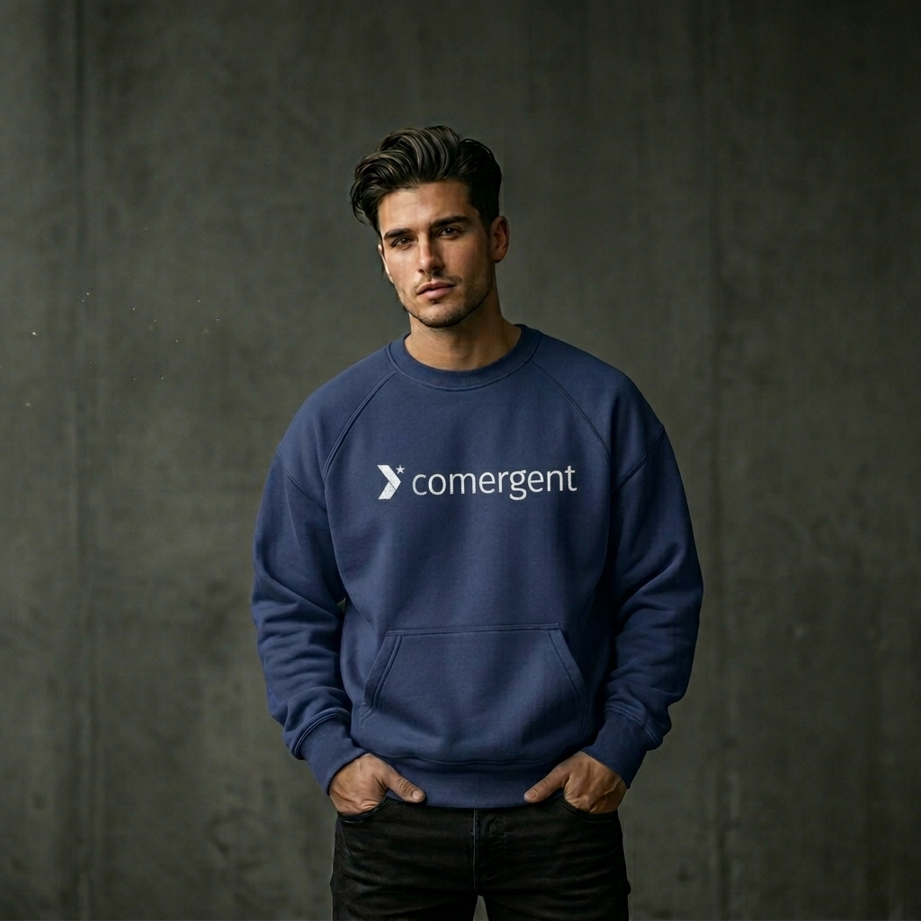 Comergent navy blue sweatshirt