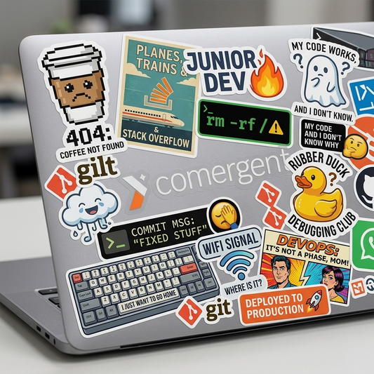 Laptop sticker