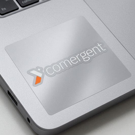 Laptop sticker Comeregent