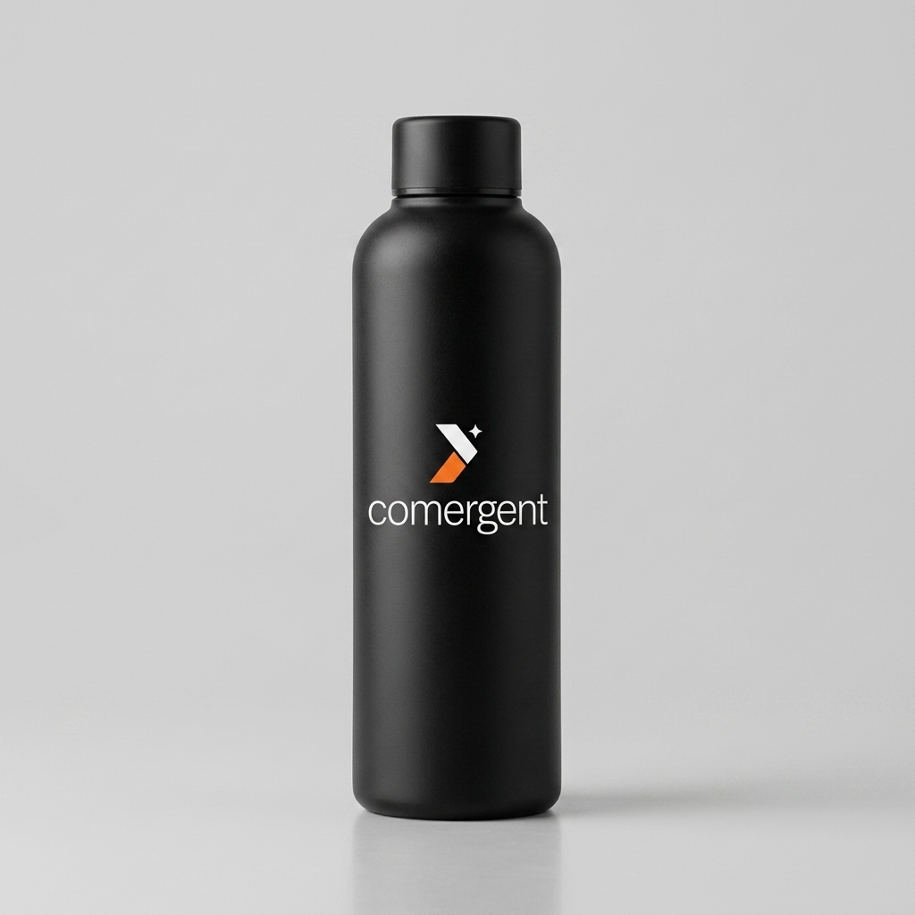 Black Comergent Bottle