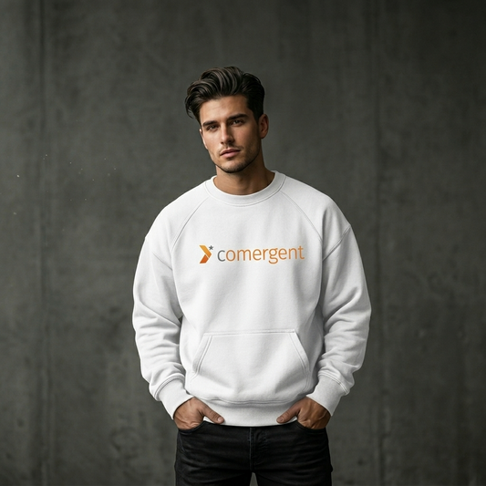 Comergent white sweatshirt