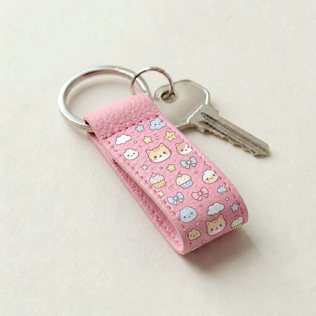 Pink Keychain